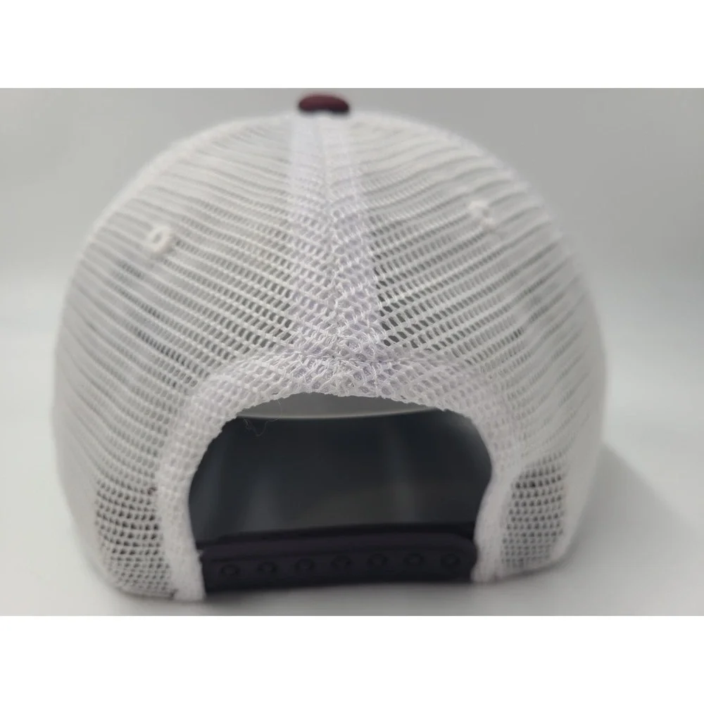 Texas A&M University Aggies‎ Mesh Trucker Snapback Hat Cap Men NCAA Gray White